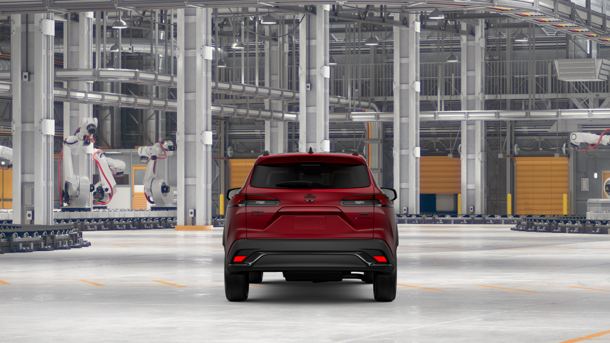 New 2026 Soul Red Crystal Toyota Hybrid XSE image 8