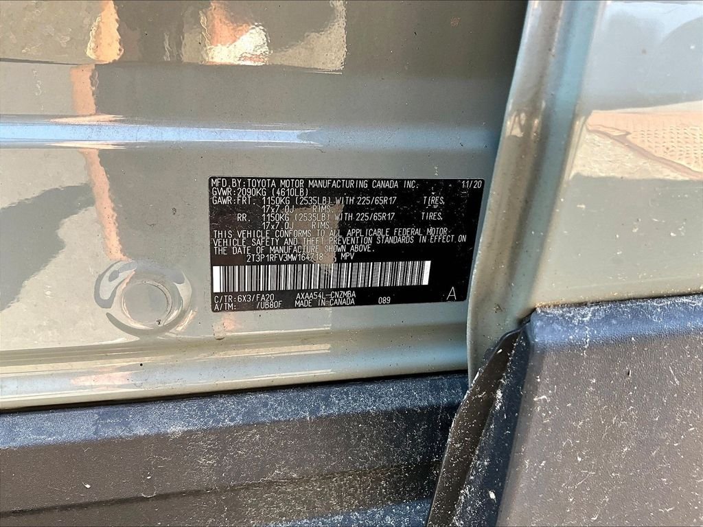 Used 2021 Blue Toyota XLE image 9