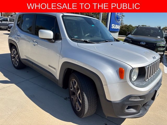 Used 2015 Glacier Metallic Jeep Latitude image 1