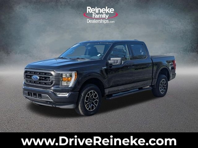 Used 2023 Black Metallic Ford XLT image 1