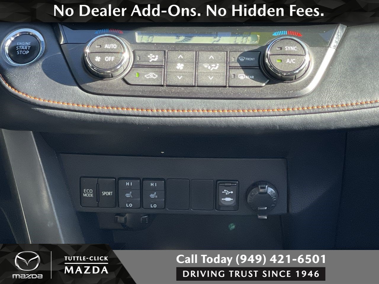 Used 2016 MAGNETIC GRAY MET Toyota SE image 13