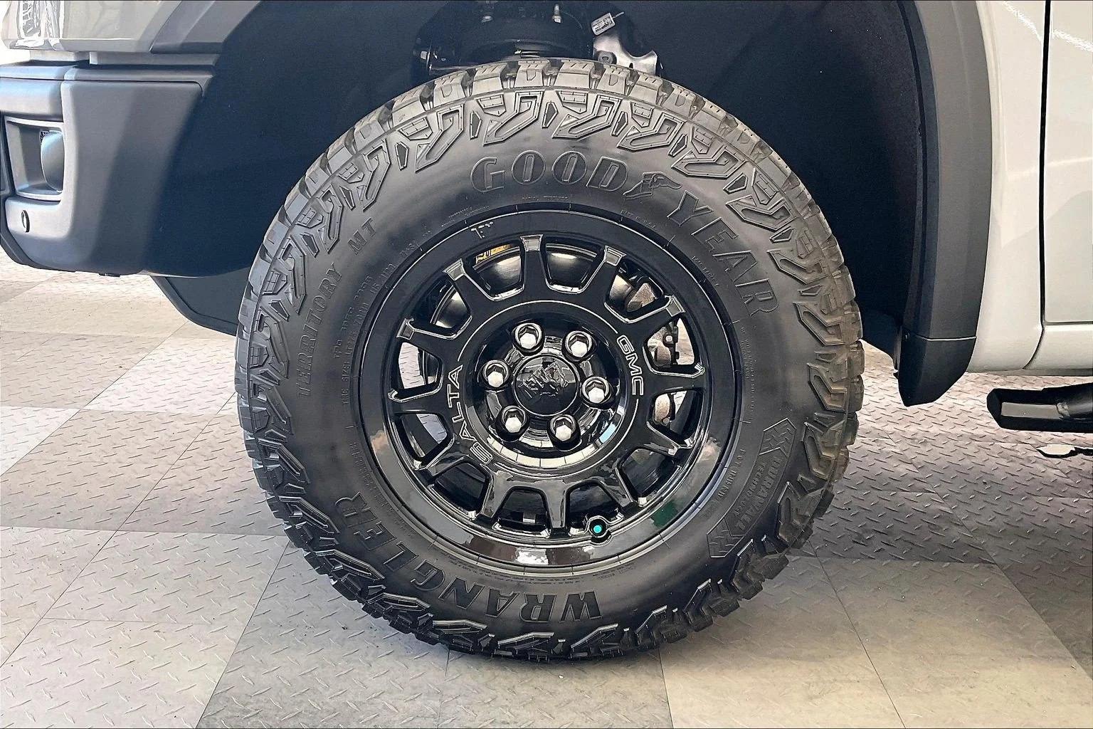 Used 2024 Thunderstorm Gray GMC AT4X image 8