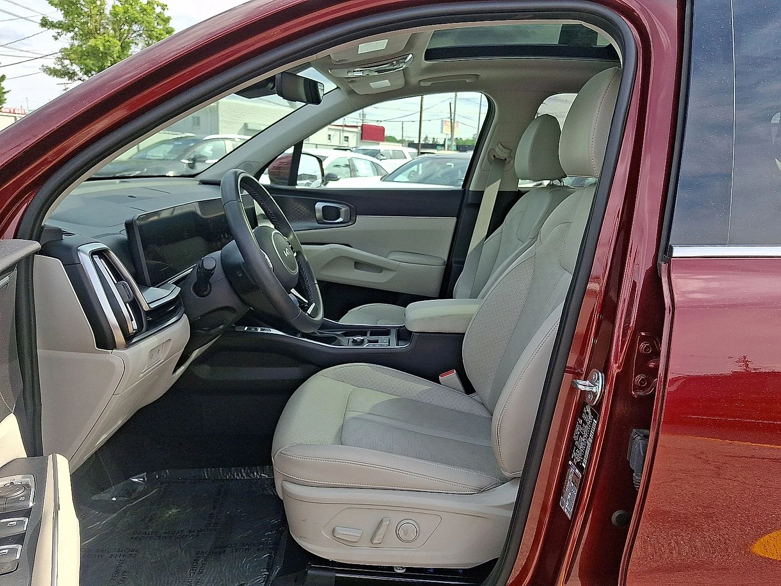 Certified Used 2025 Red Kia EX image 13