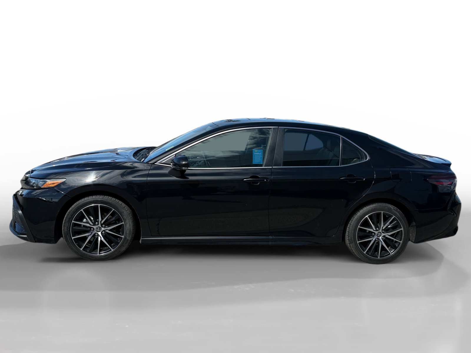 Used 2024 Midnight Black Metallic Toyota SE image 2