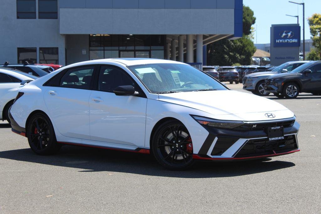 New 2026 White Hyundai Sedan image 1