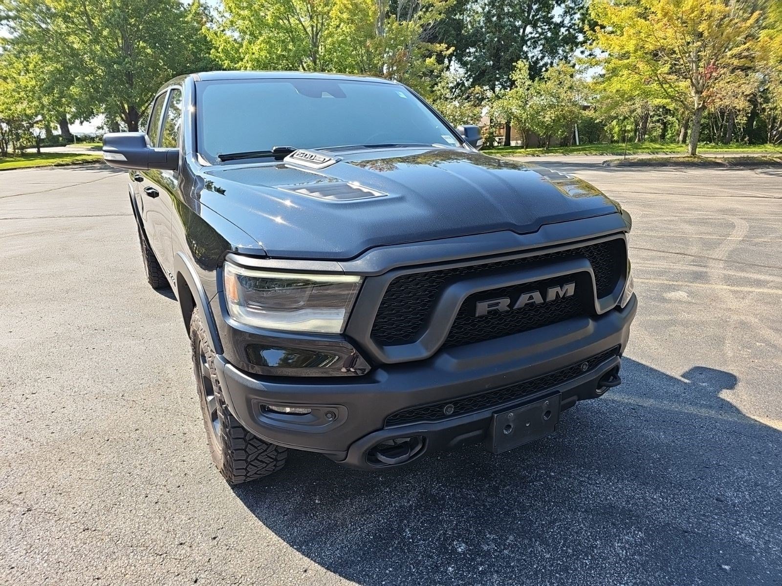 Used 2020 Diamond Black Crystal Pearlcoat Ram Rebel image 7