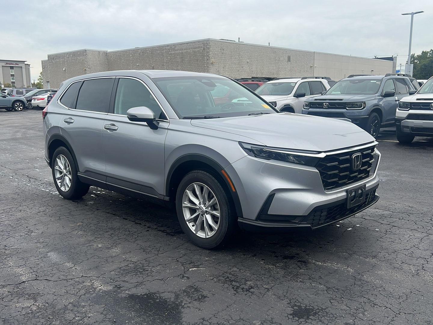 Used 2024 Lunar Silver Metallic Honda EX image 11
