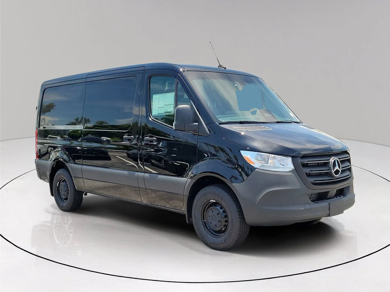 New 2026 Jet Black Mercedes-Benz Cargo 144 WB image 3