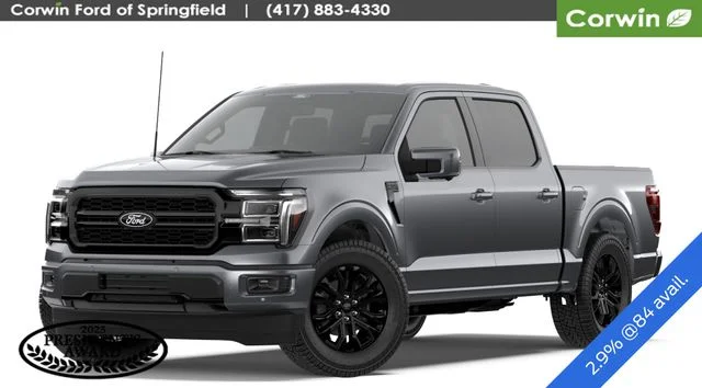 New 2026 Carbonized Gray Metallic Ford Lariat® image 1