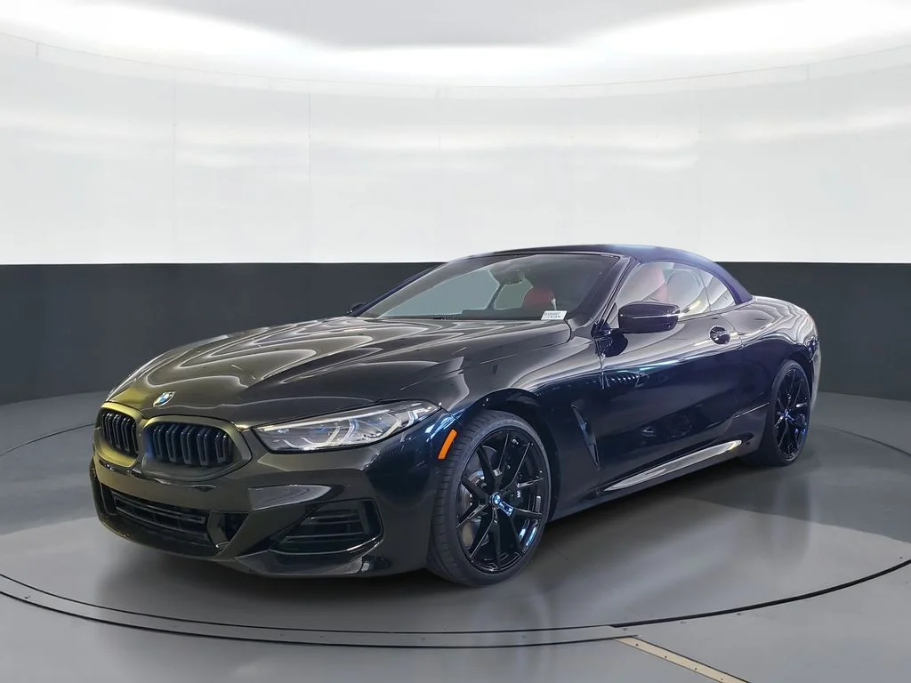 New 2026 Black Sapphire Metallic BMW 840i image 1