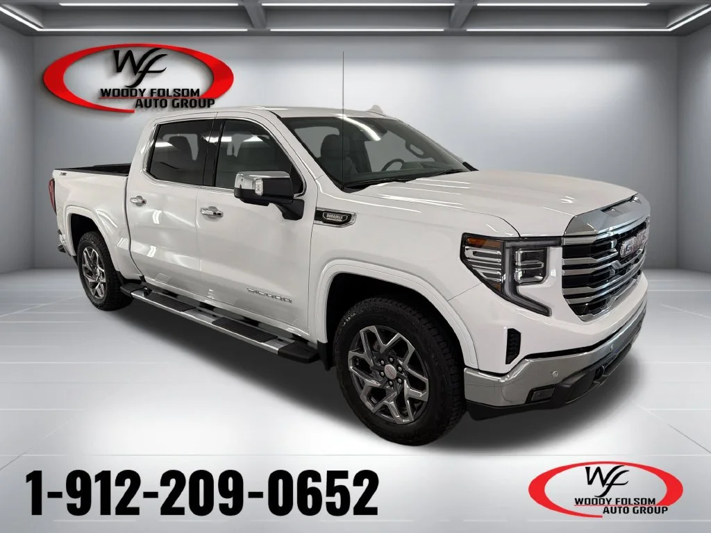 New 2026 Summit White GMC SLT image 1