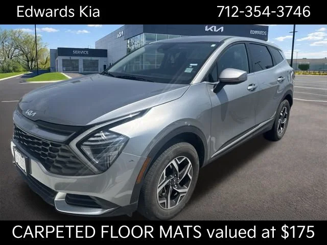 Used 2024 Gray Kia LX image 1