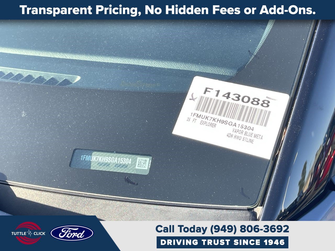 Certified Used 2025 Vapor Blue Ford ST-Line image 42