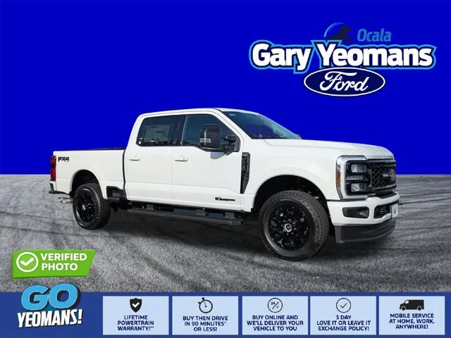 New 2026 Star White Metallic Tri-Coat Ford F-250® Lariat® image 1
