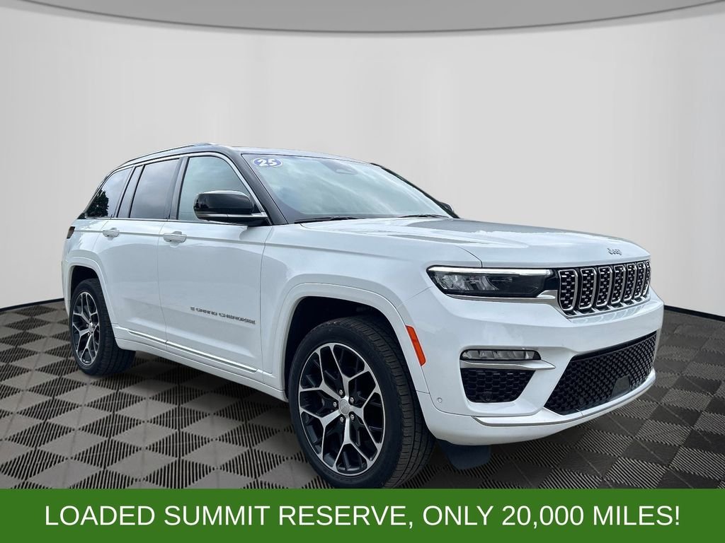 Used 2025 White Jeep Summit Reserve image 7