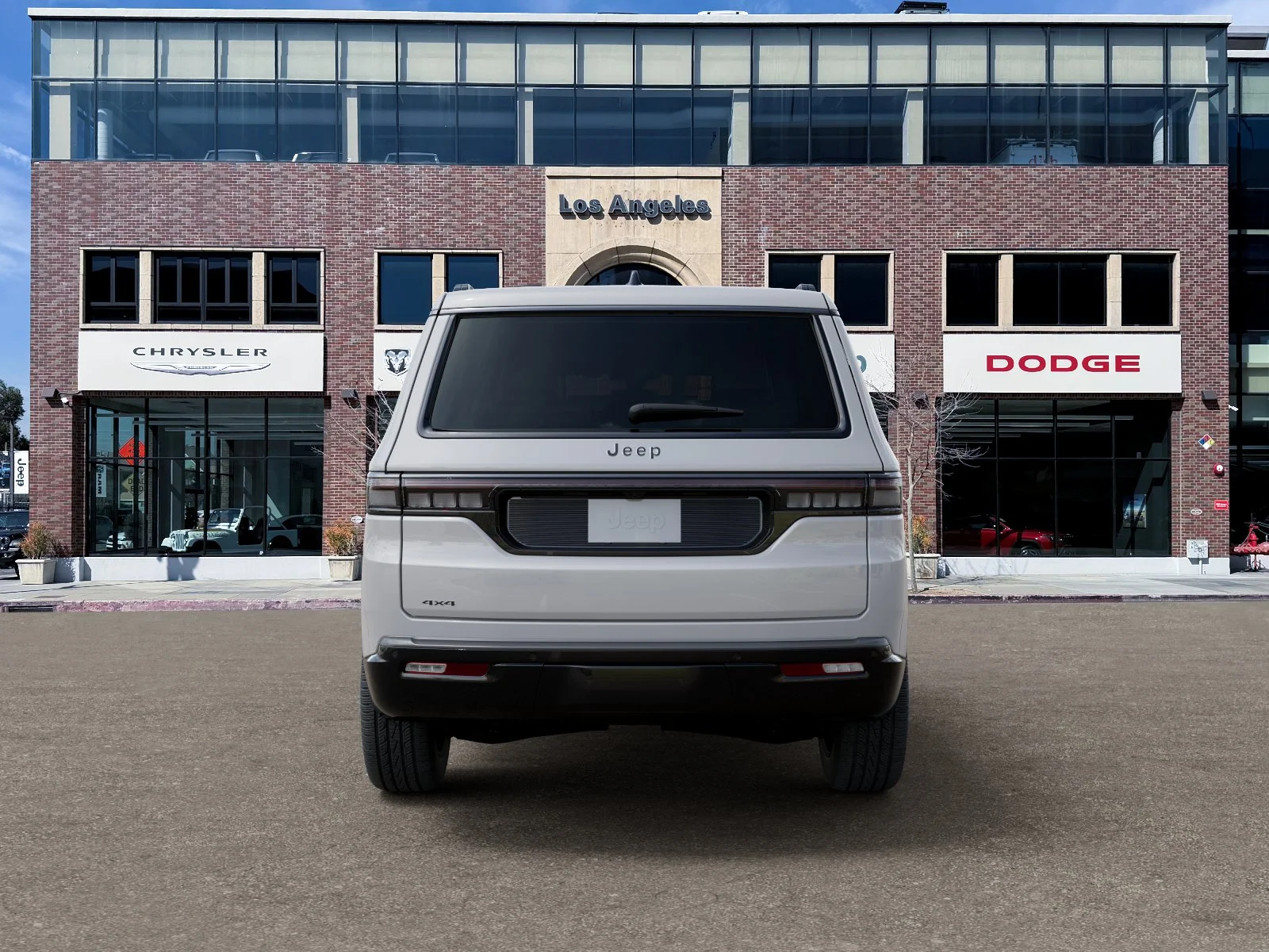 New 2026 Bright White Clear-Coat Exterior Paint Jeep Limited Altitude image 33