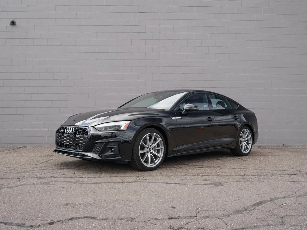 Used 2025 Black Audi 45 S line Premium image 1