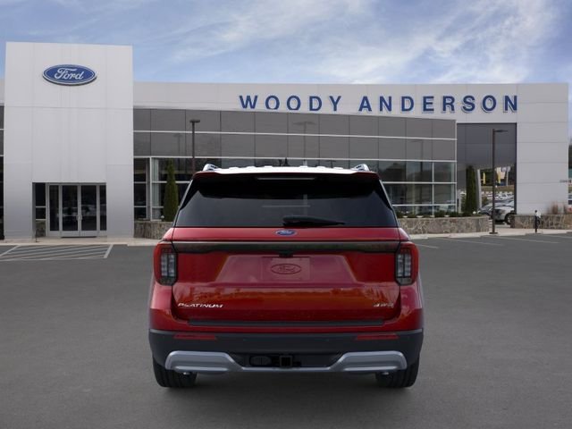 New 2026 Rapid Red Metallic Tinted Clearcoat Ford Platinum image 5