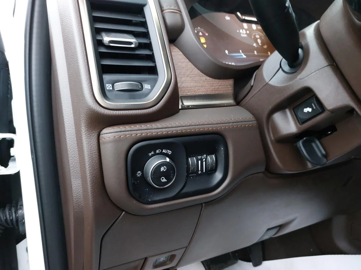 New 2026 White RAM Limited Longhorn 4x4 Crew Cab 6