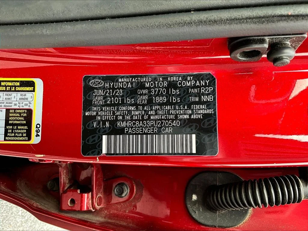 Used 2023 Red Hyundai Limited image 18