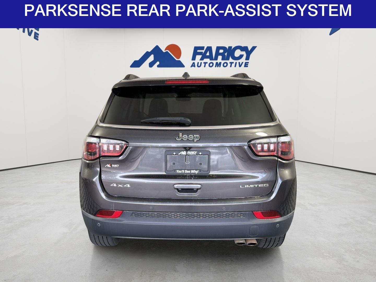 Used 2019 Granite Crystal Metallic Clearcoat Jeep Limited image 5