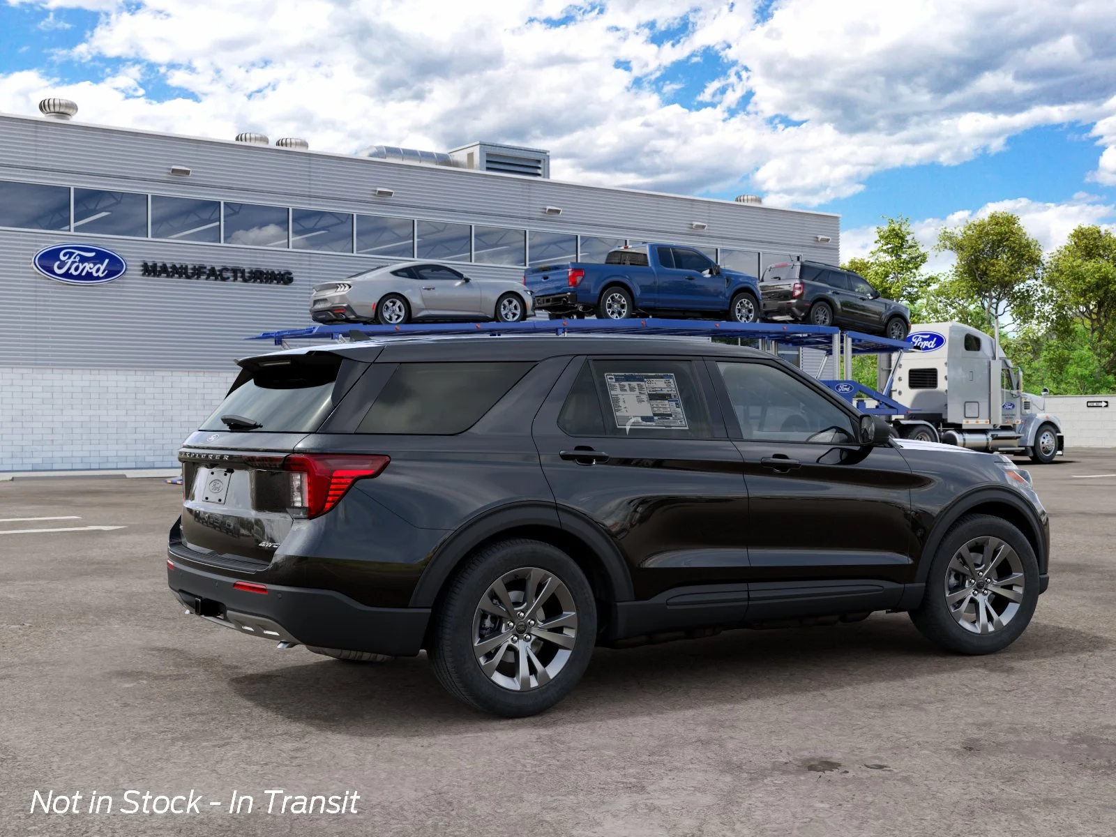 New 2027 Agate Black Metallic Ford Active image 6
