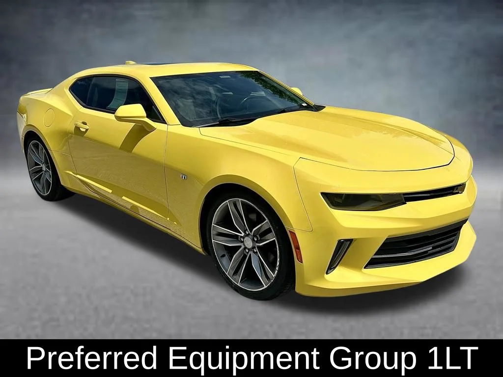 Used 2018 Bright Yellow Chevrolet 1LT image 3
