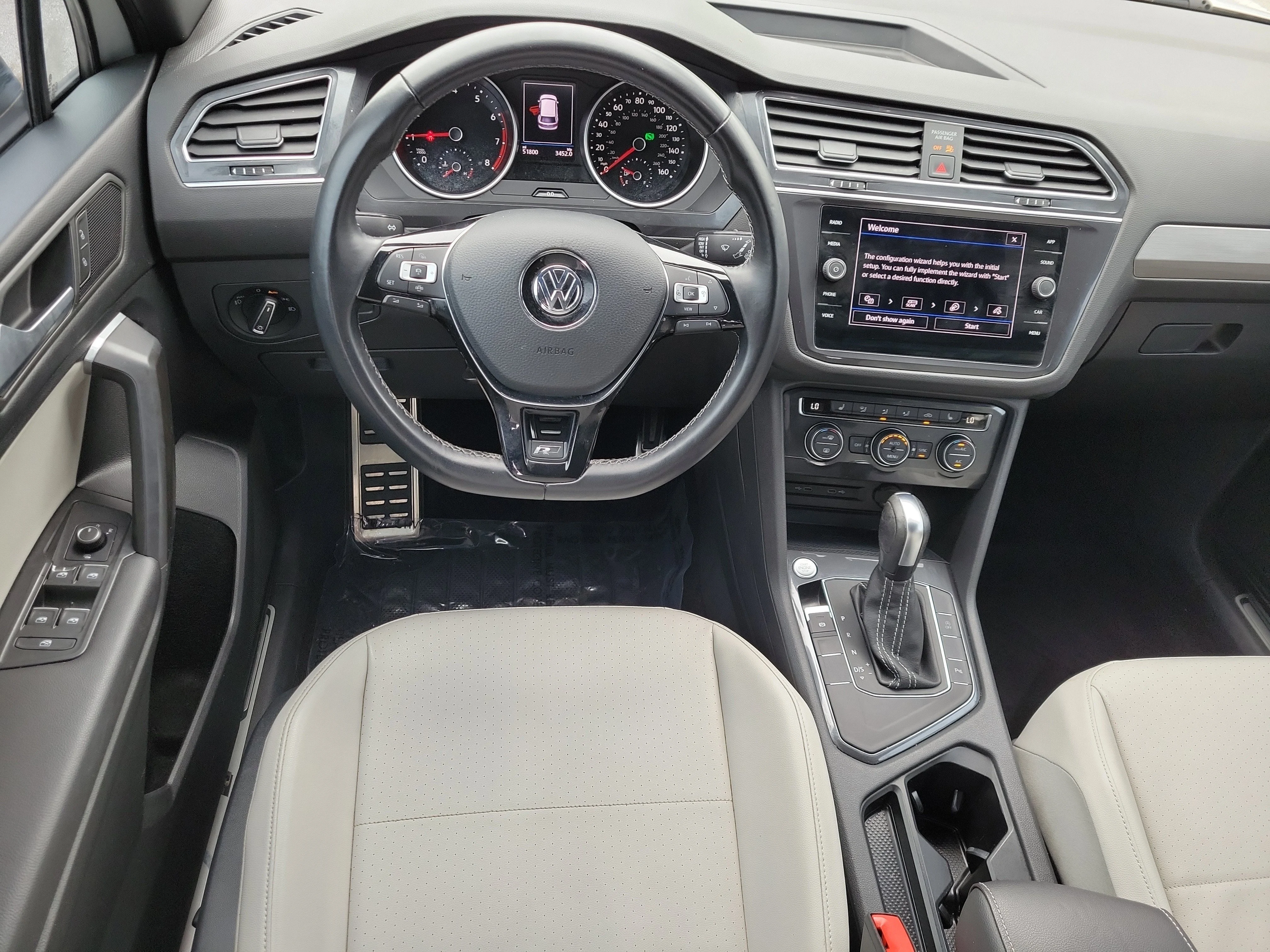 Used 2021 Pure White Volkswagen SE R-Line Black image 7