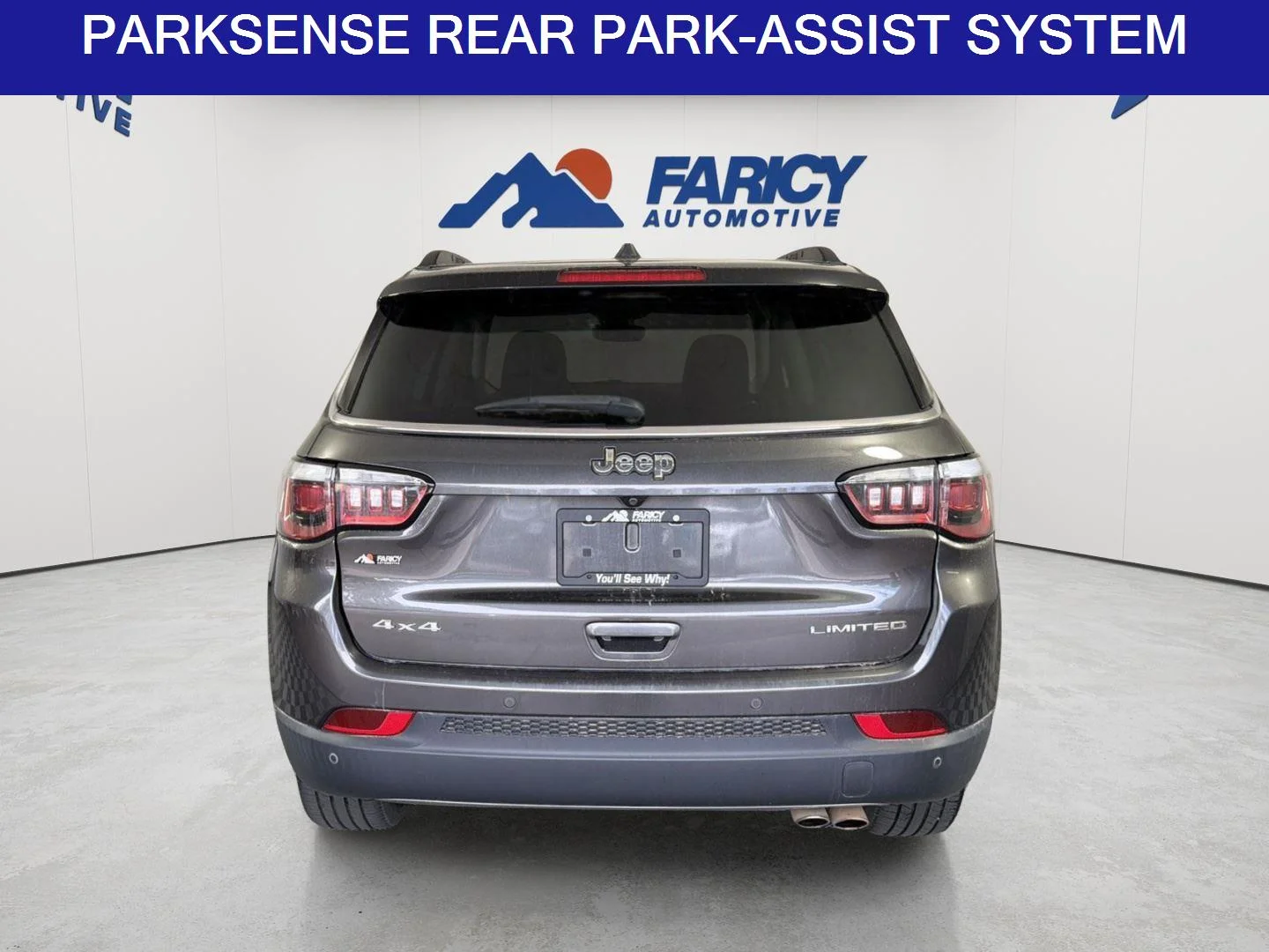 Used 2019 Granite Crystal Metallic Clearcoat Jeep Limited image 5