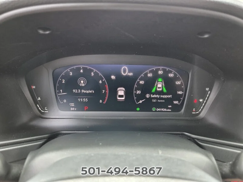 Used 2024 Meteorite Gray Metallic Honda EX image 23