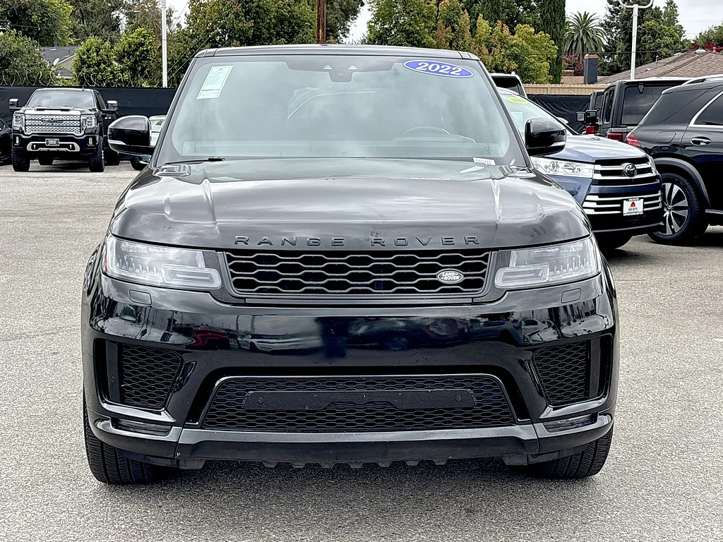 Used 2022 Santorini Black Metallic Land Rover HSE Silver Edition image 6