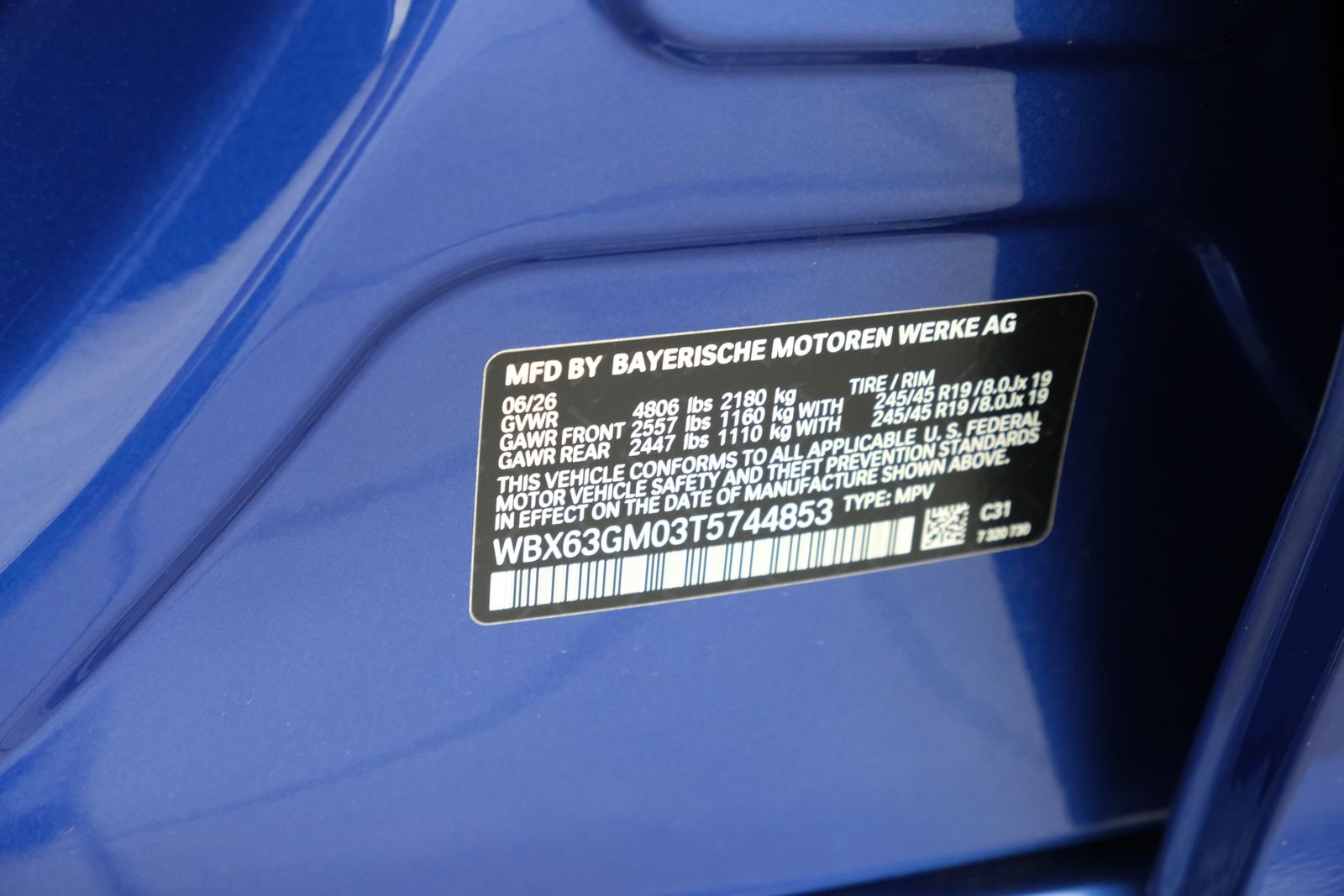 New 2026 Portimao Blue Metallic BMW xDrive28i image 30