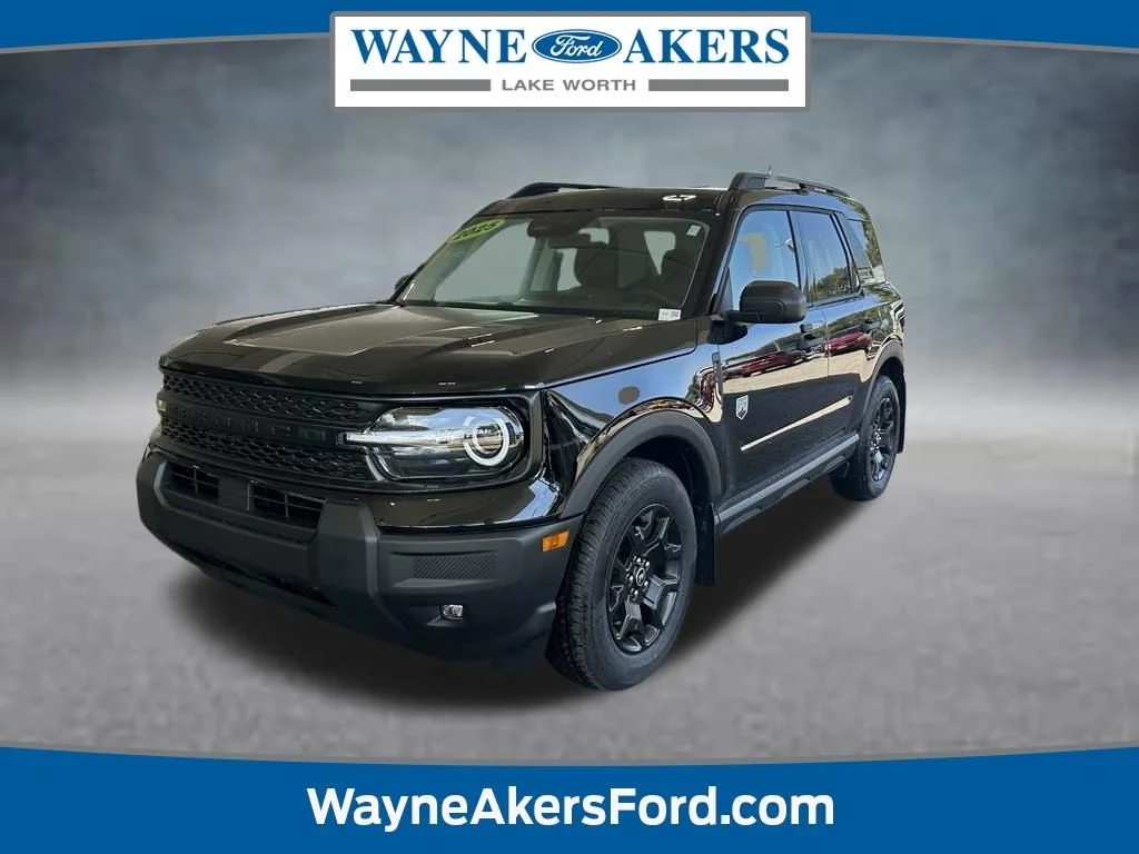 New 2025 Shadow Black Ford Big Bend image 1