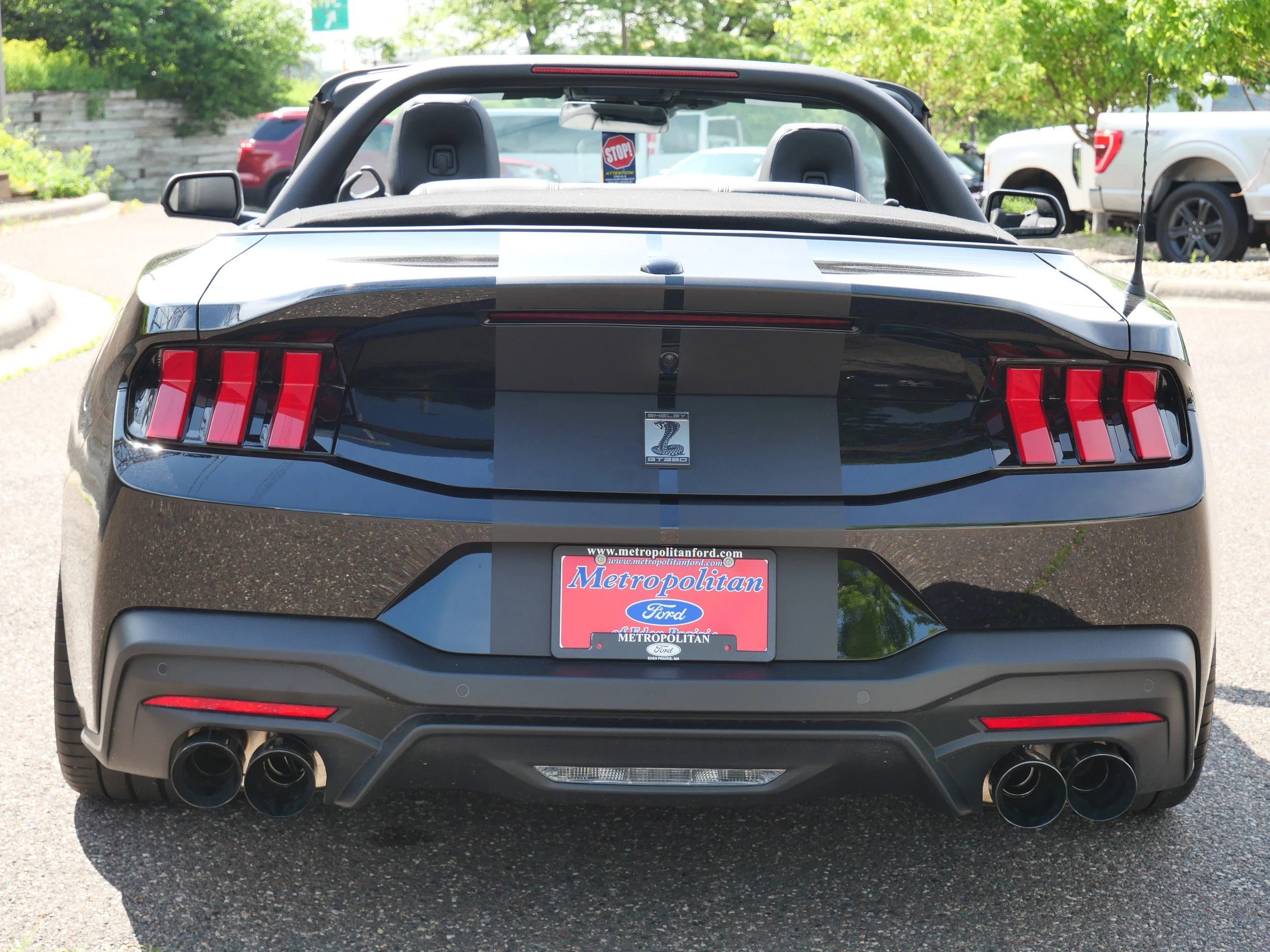 New 2026 Shadow Black Ford GT Premium Convertible image 6