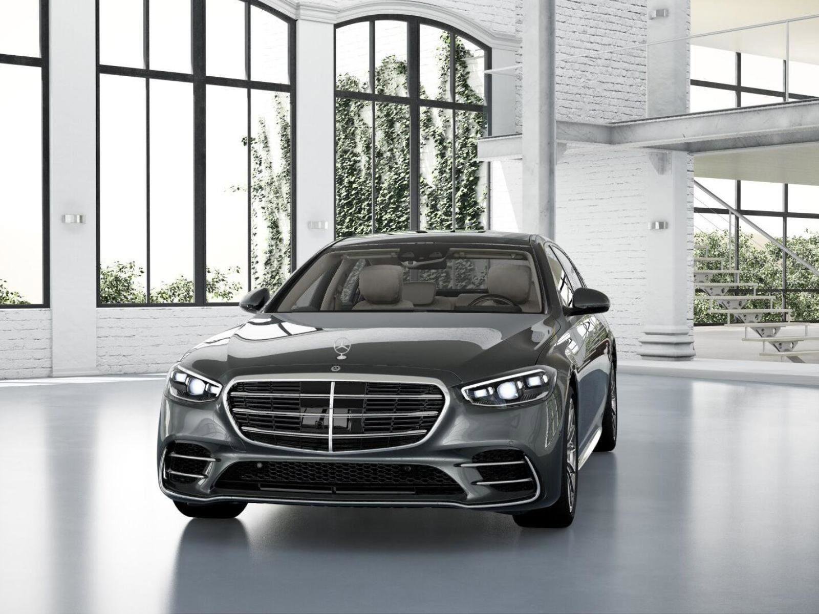 New 2026 Selenite Grey Metallic Mercedes-Benz S 580 image 21