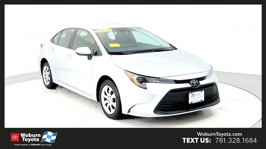 Used 2023 Silver Toyota LE image 1