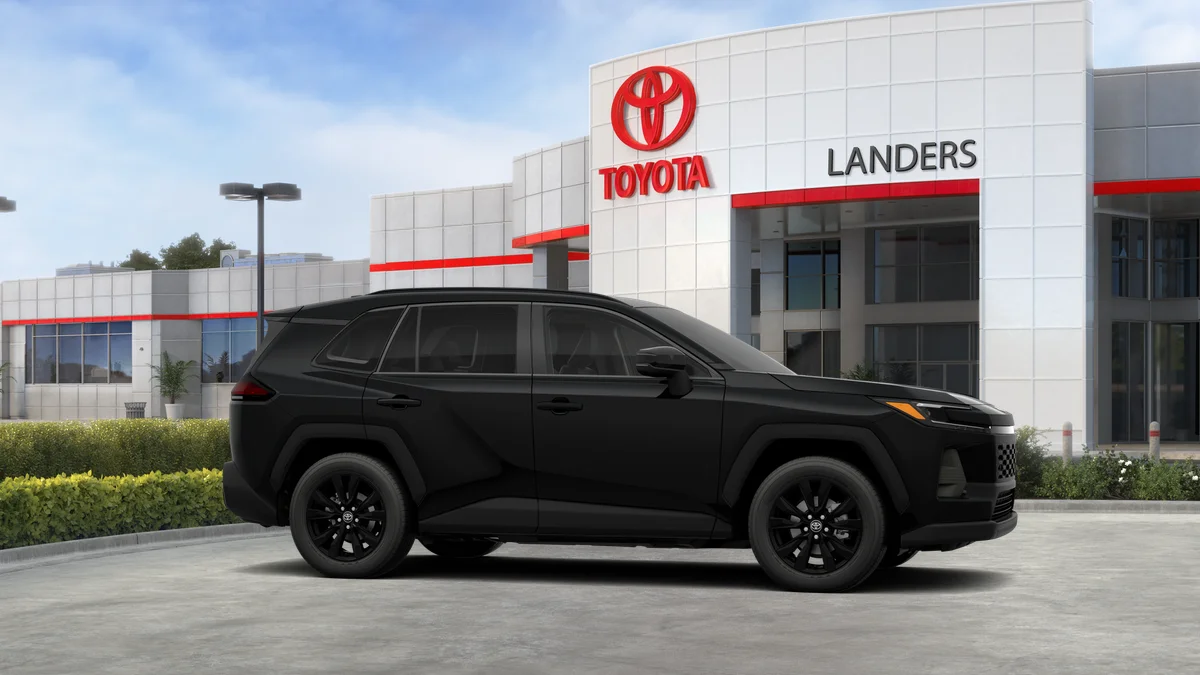 New 2026 Midnight Black Metallic Toyota XLE Premium image 13