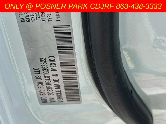 New 2026 Bright White Clear-Coat Exterior Paint RAM TRADESMAN image 32