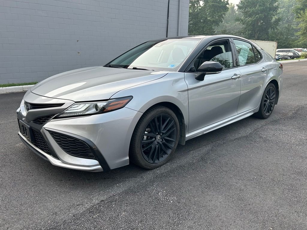 Used 2023 Silver Toyota XSE image 2