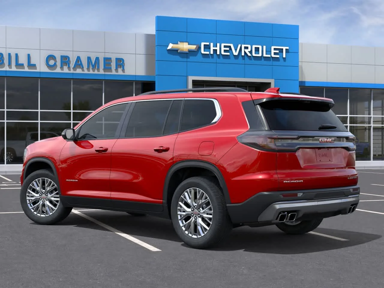 New 2027 Volcanic Red Tintcoat GMC Elevation image 3