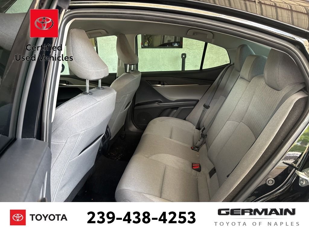 Certified Used 2025 Black Toyota LE image 15