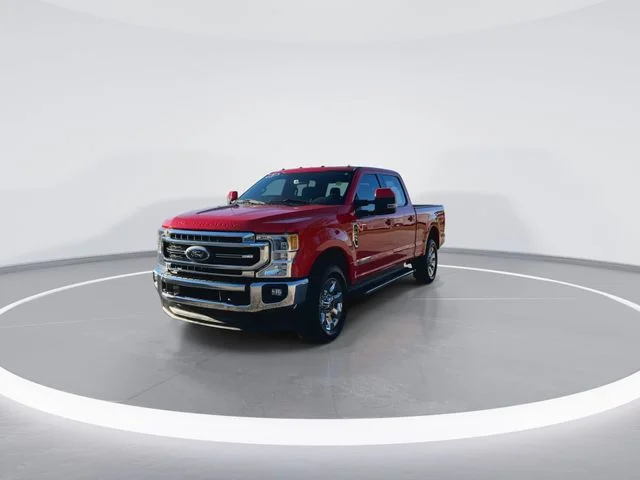 Used 2021 Red Ford Lariat image 3