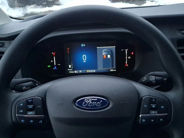 New 2026 Oxford White Ford Cargo Van image 14