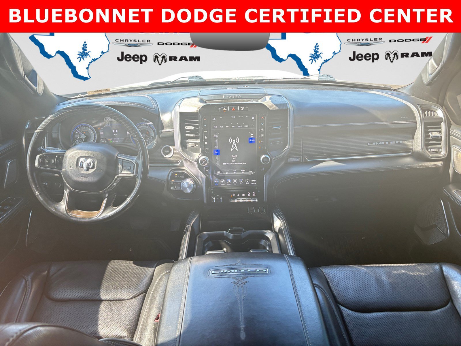 Certified Used 2020 Bright White Clearcoat Ram Limited image 12