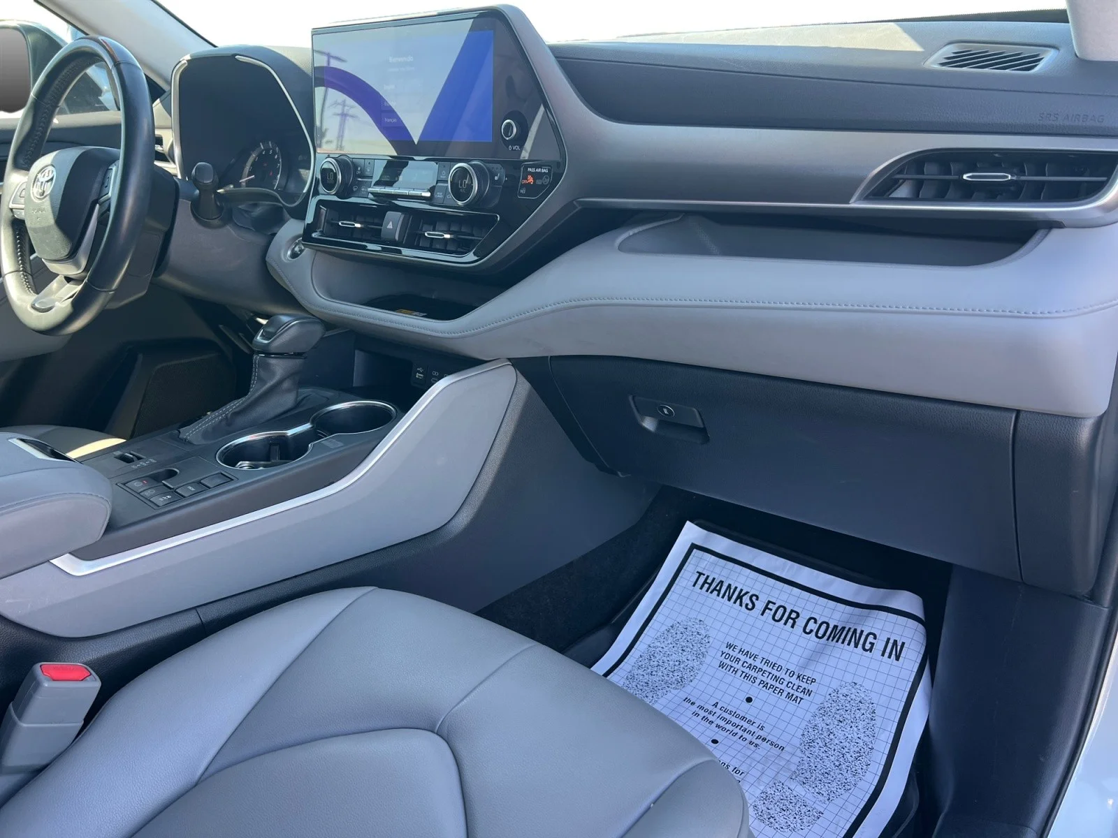 Used 2024 Celestial Silver Metallic Toyota XLE image 14