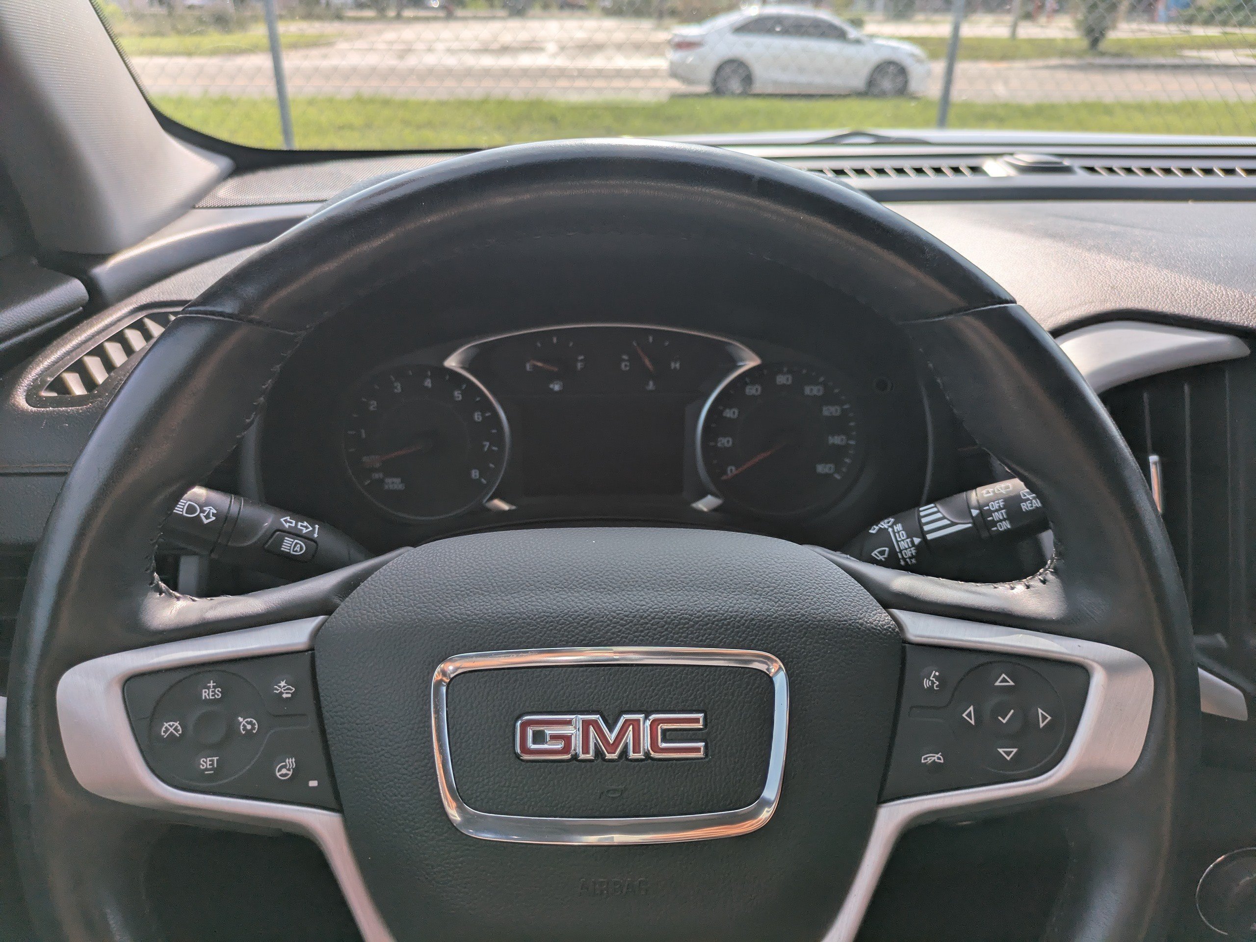 Used 2021 Summit White GMC SLT image 23
