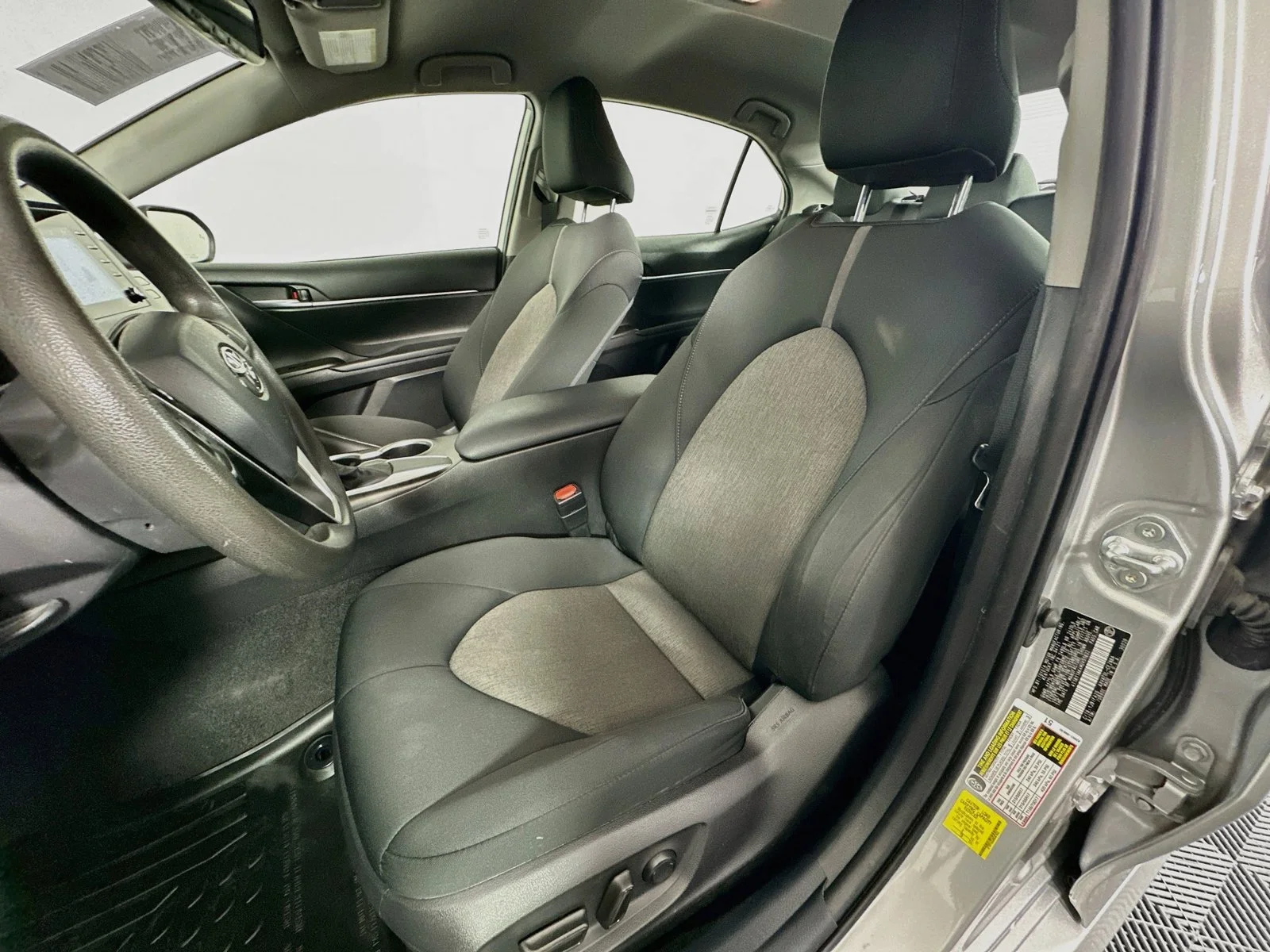 Used 2021 Celestial Silver Metallic Toyota LE image 21