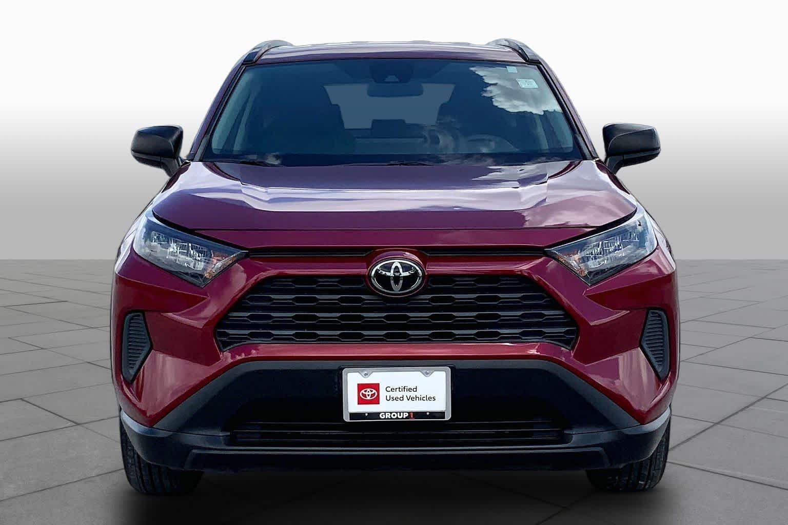 Used 2021 Ruby Flare Pearl Toyota LE image 4