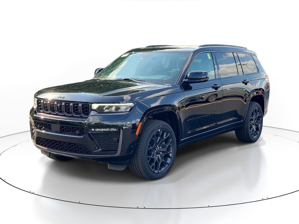 New 2026 Diamond Black Crystal Pearl-Coat Exterior Paint Jeep Summit image 2