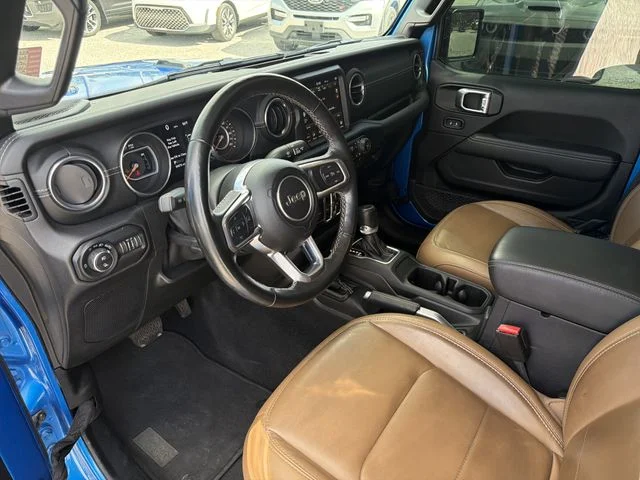 Used 2021 Blue Jeep Overland image 17